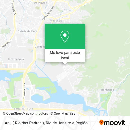 Anil ( Rio das Pedras ) mapa