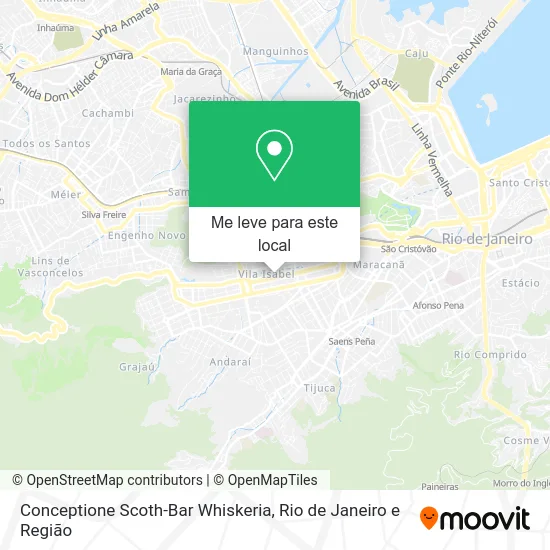 Conceptione Scoth-Bar Whiskeria mapa