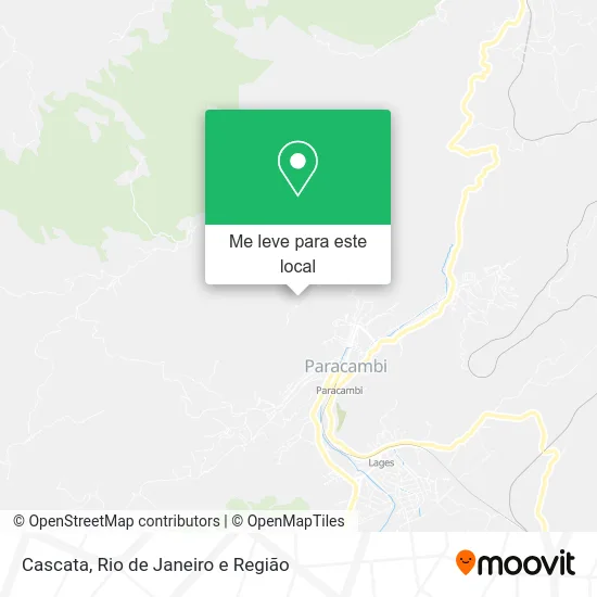 Cascata mapa