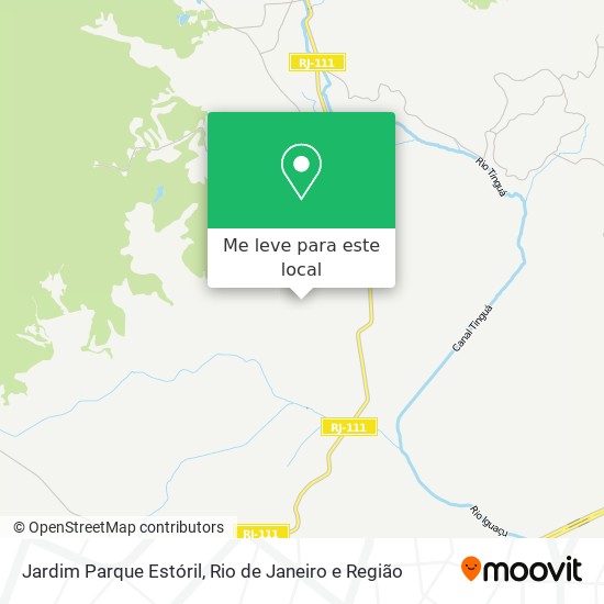 Jardim Parque Estóril mapa