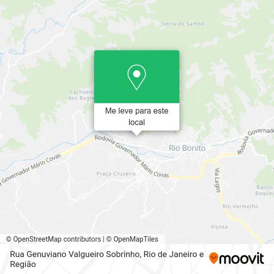 Rua Genuviano Valgueiro Sobrinho mapa