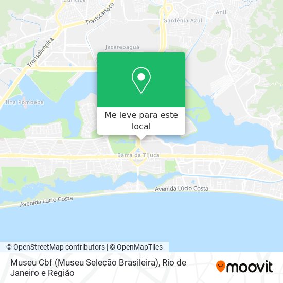 Museu Cbf (Museu Seleção Brasileira) mapa