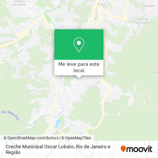 Creche Municipal Oscar Lobato mapa