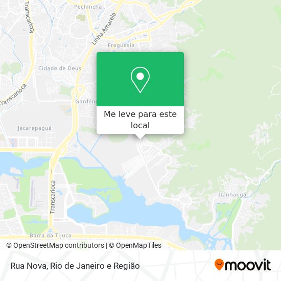 Rua Nova mapa