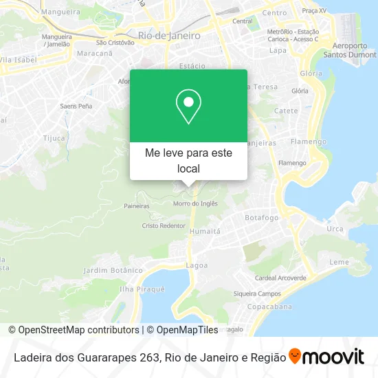 Ladeira dos Guararapes 263 mapa