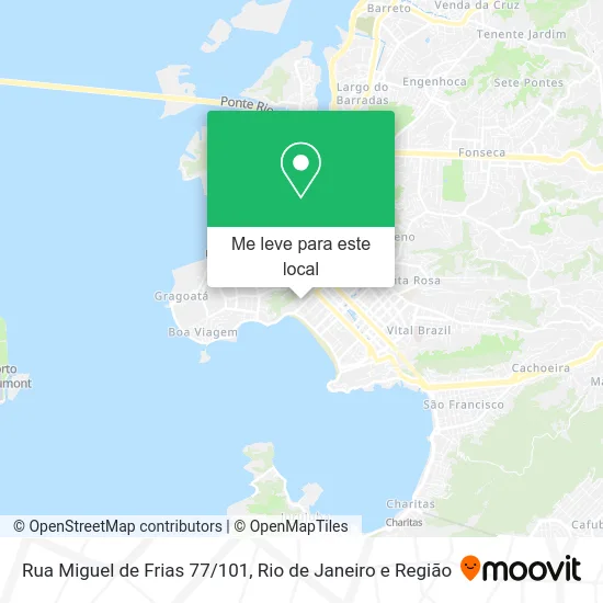 Rua Miguel de Frias 77/101 mapa