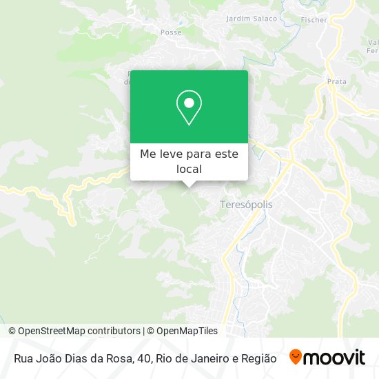Rua João Dias da Rosa, 40 mapa