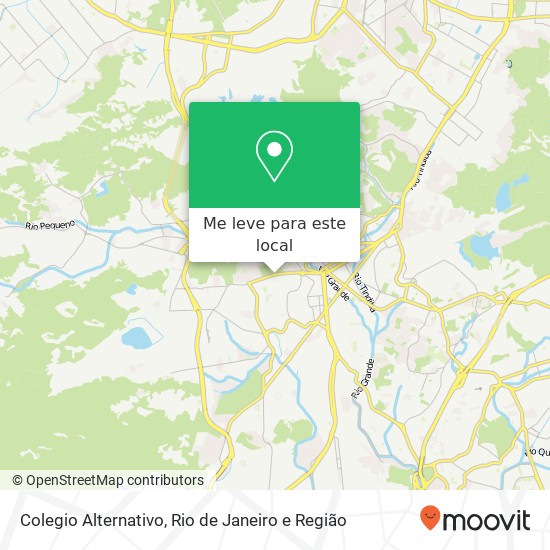 Colegio Alternativo mapa