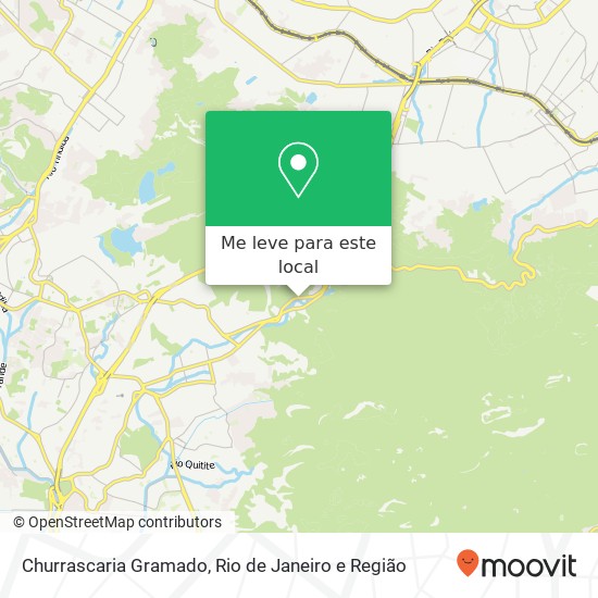 Churrascaria Gramado mapa