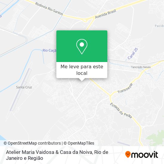 Atelier Maria Vaidosa & Casa da Noiva mapa