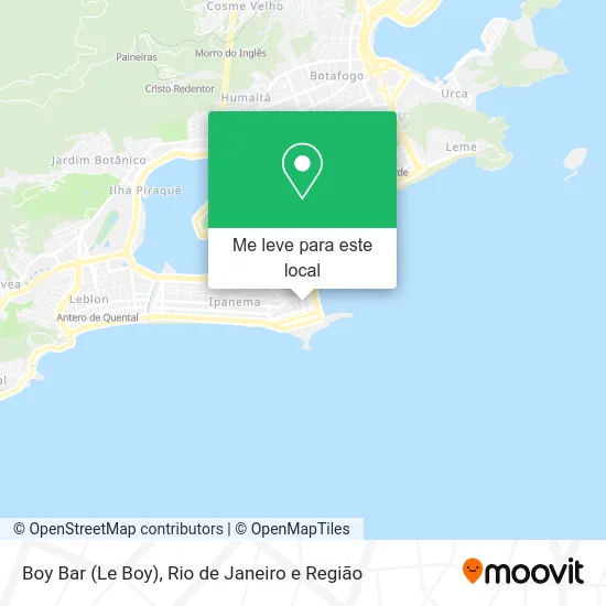 Boy Bar (Le Boy) mapa