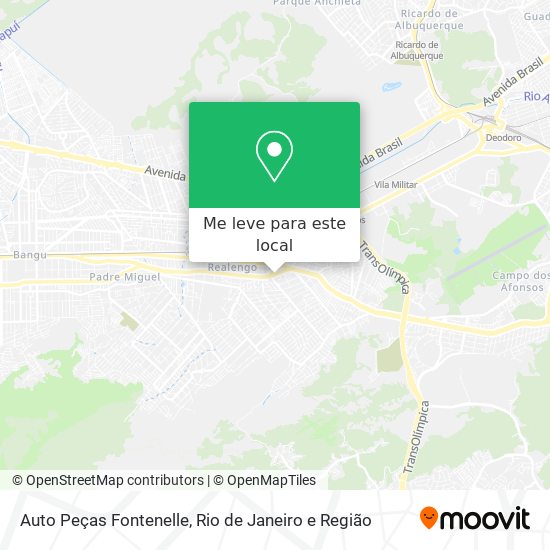 Auto Peças Fontenelle mapa