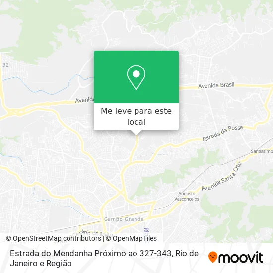 Estrada do Mendanha Próximo ao 327-343 mapa