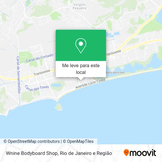 Wnine Bodyboard Shop mapa