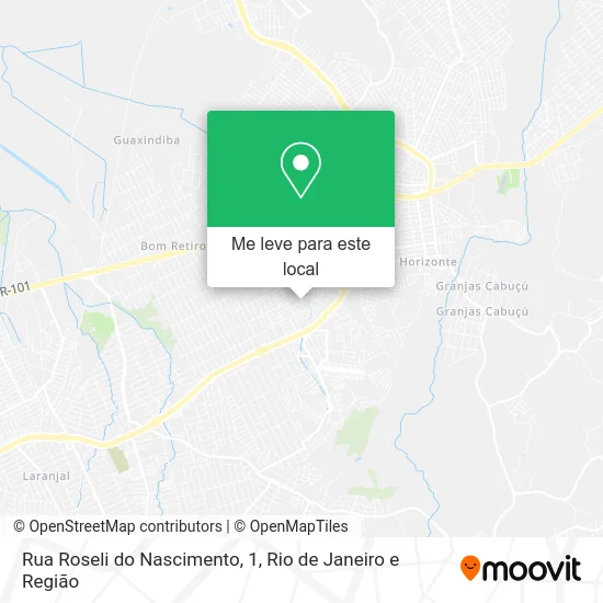 Rua Roseli do Nascimento, 1 mapa