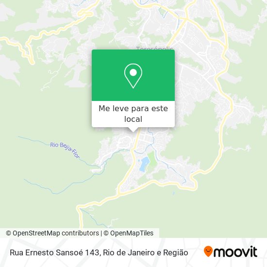 Rua Ernesto Sansoé 143 mapa