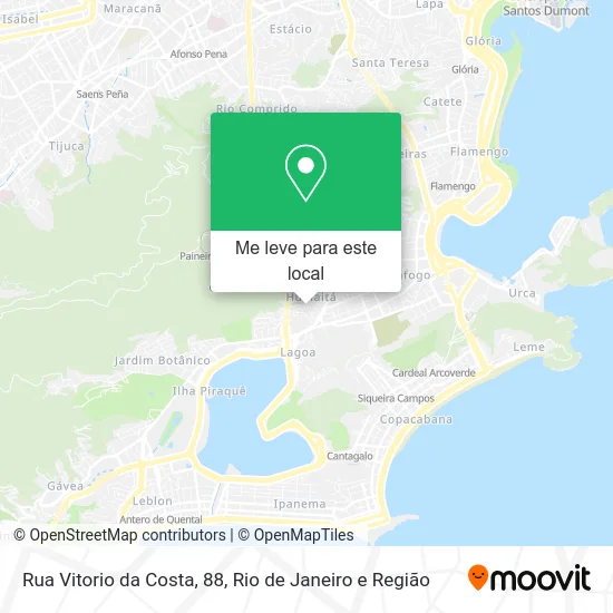Rua Vitorio da Costa, 88 mapa