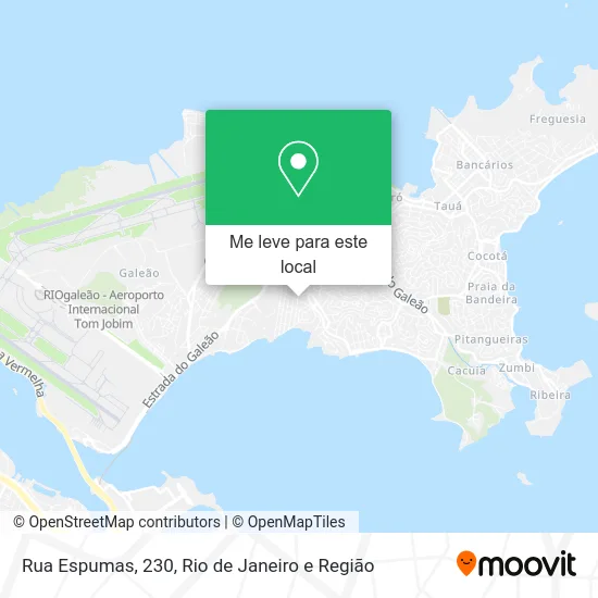 Rua Espumas, 230 mapa