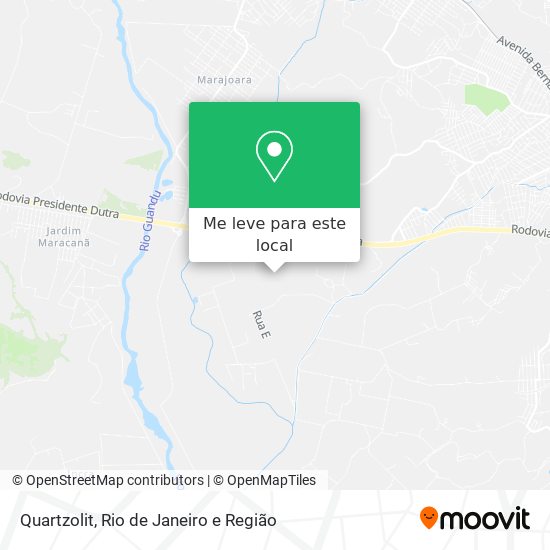 Quartzolit mapa