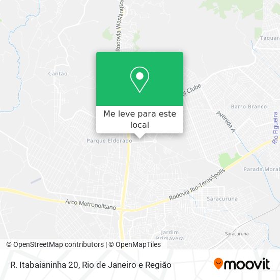 R. Itabaianinha 20 mapa