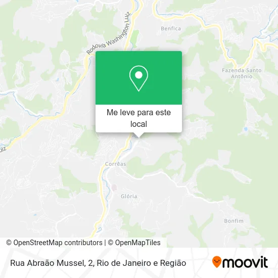 Rua Abraão Mussel, 2 mapa