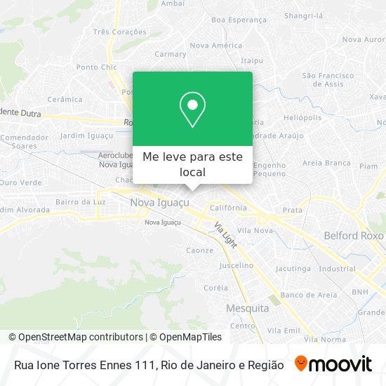 Rua Ione Torres Ennes 111 mapa