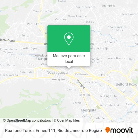 Rua Ione Torres Ennes 111 mapa