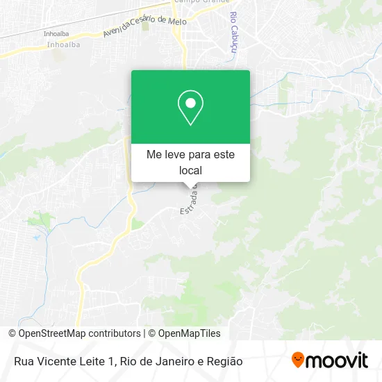 Rua Vicente Leite 1 mapa
