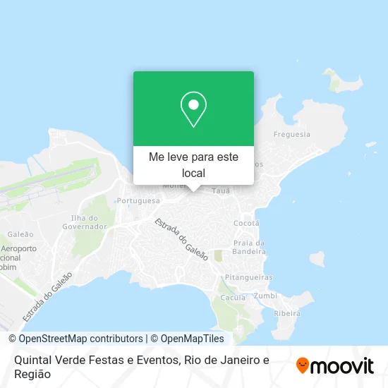 Quintal Verde Festas e Eventos mapa