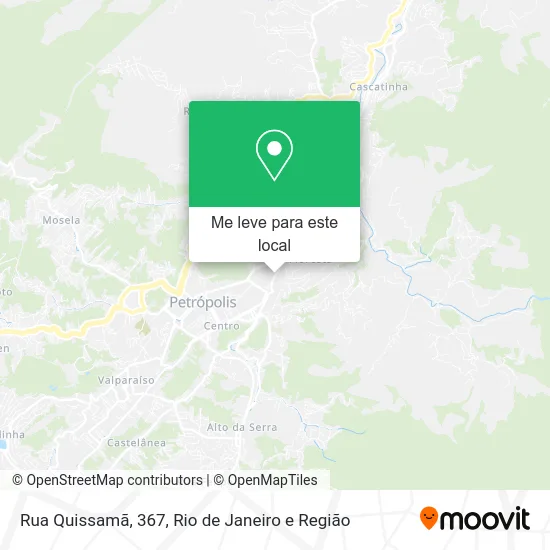 Rua Quissamã, 367 mapa