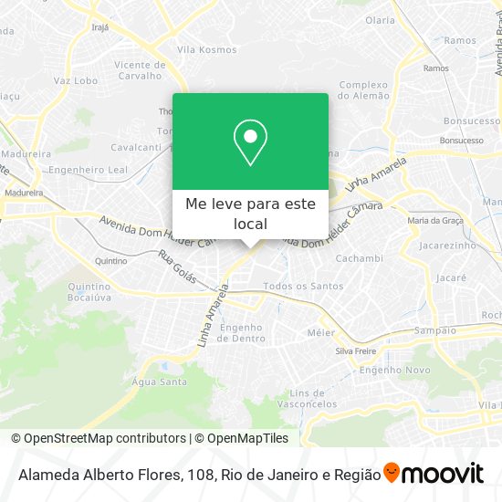 Alameda Alberto Flores, 108 mapa