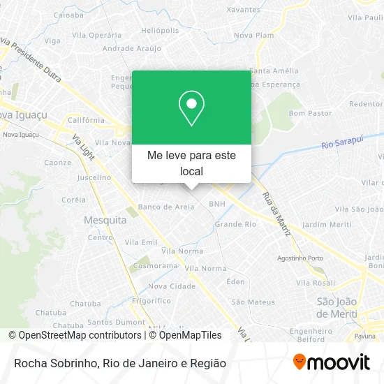 Rocha Sobrinho mapa