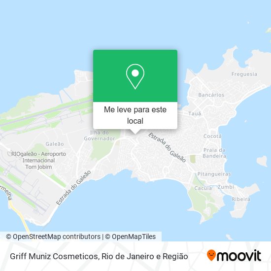 Griff Muniz Cosmeticos mapa