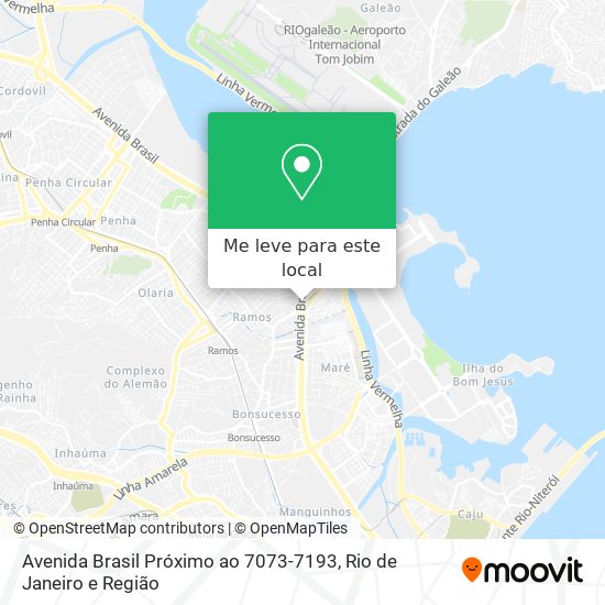 Avenida Brasil Próximo ao 7073-7193 mapa