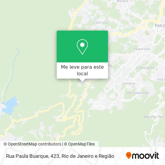 Rua Paula Buarque, 423 mapa
