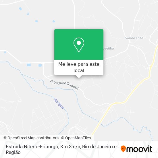 Estrada Niterói-Friburgo, Km 3 s / n mapa