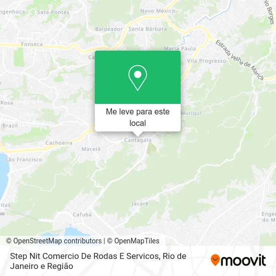 Step Nit Comercio De Rodas E Servicos mapa