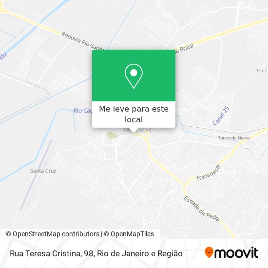 Rua Teresa Cristina, 98 mapa