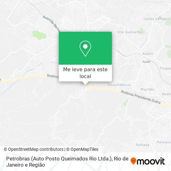 Petrobras (Auto Posto Queimados Rio Ltda.) mapa