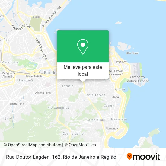 Rua Doutor Lagden, 162 mapa