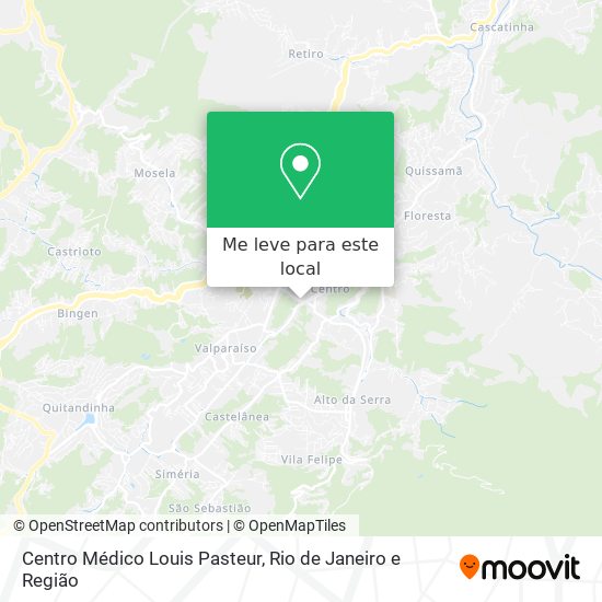 Centro Médico Louis Pasteur mapa