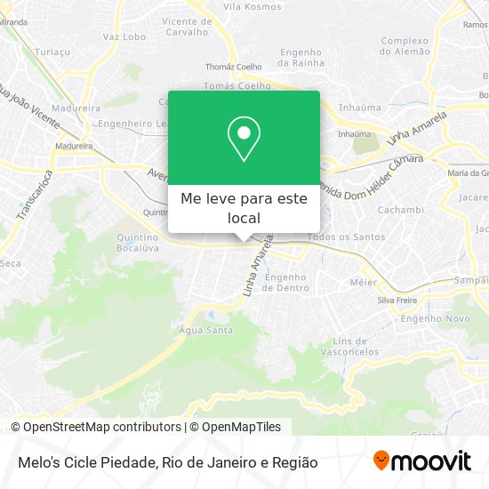 Melo's Cicle Piedade mapa