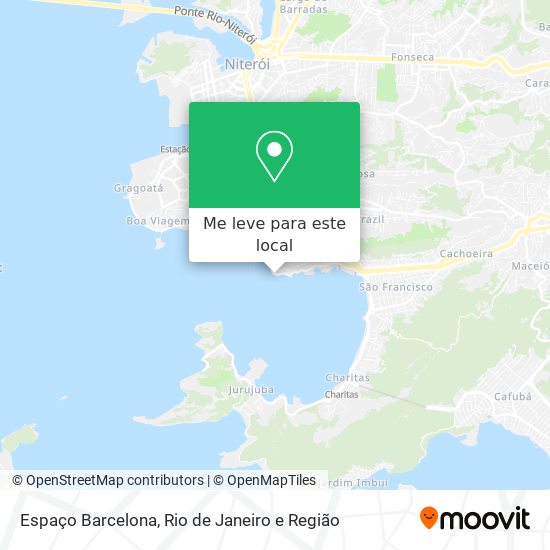 Espaço Barcelona mapa