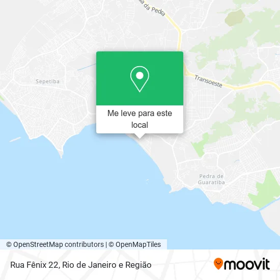Rua Fênix 22 mapa