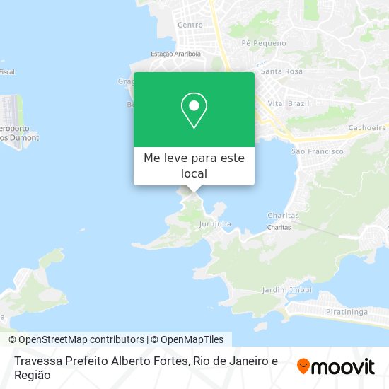 Travessa Prefeito Alberto Fortes mapa