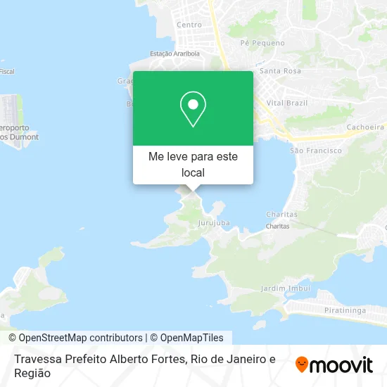 Travessa Prefeito Alberto Fortes mapa