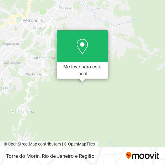 Torre do Morin mapa