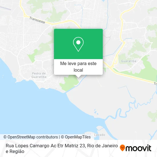 Rua Lopes Camargo Ac Etr Matriz 23 mapa