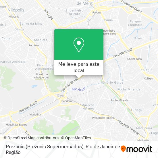 Prezunic (Prezunic Supermercados) mapa