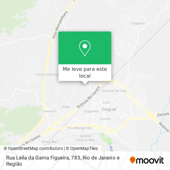 Rua Leila da Gama Figueira, 783 mapa